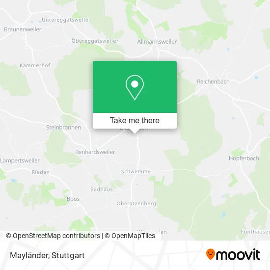 Карта Mayländer