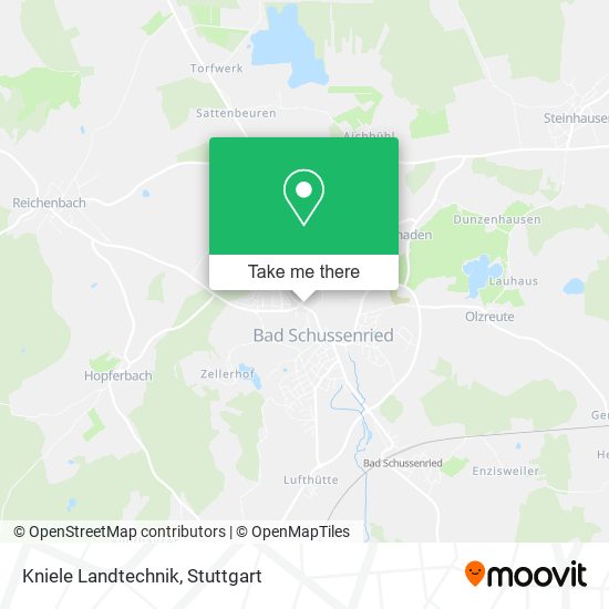 Kniele Landtechnik map
