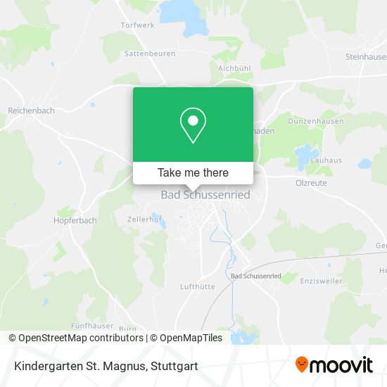 Kindergarten St. Magnus map