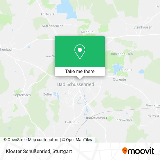 Карта Kloster Schußenried
