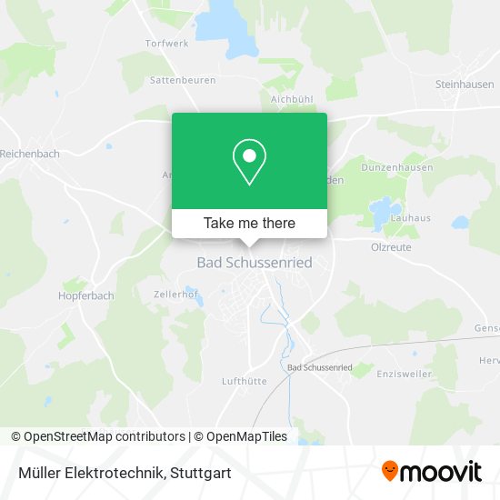 Müller Elektrotechnik map
