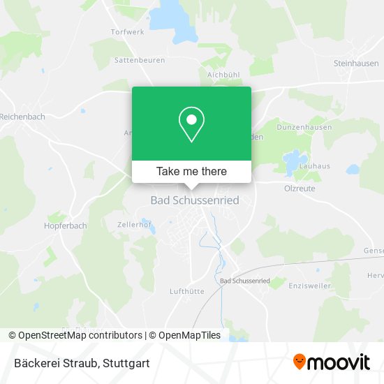 Bäckerei Straub map
