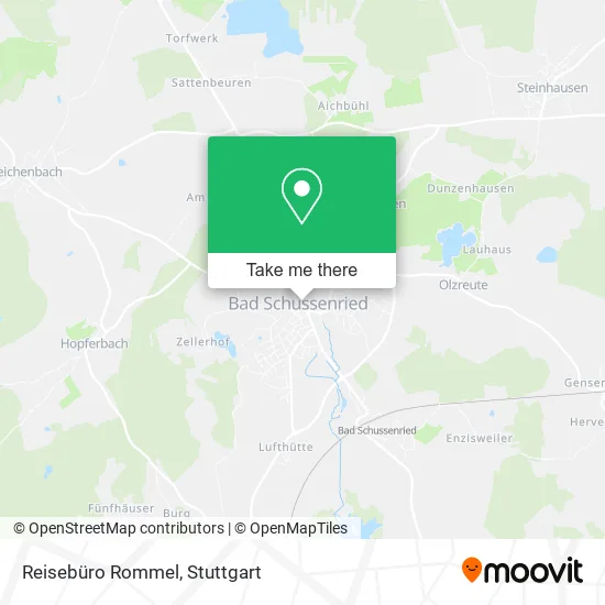 Карта Reisebüro Rommel