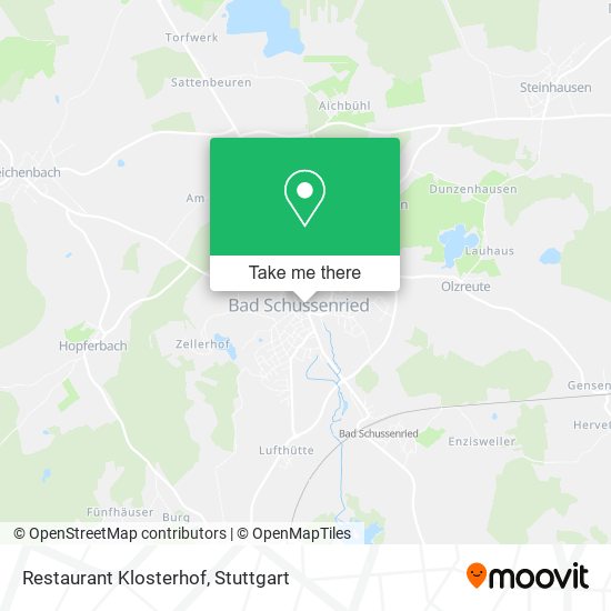 Карта Restaurant Klosterhof