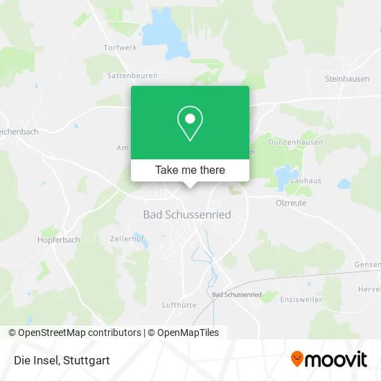 Карта Die Insel