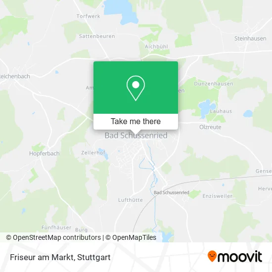 Карта Friseur am Markt