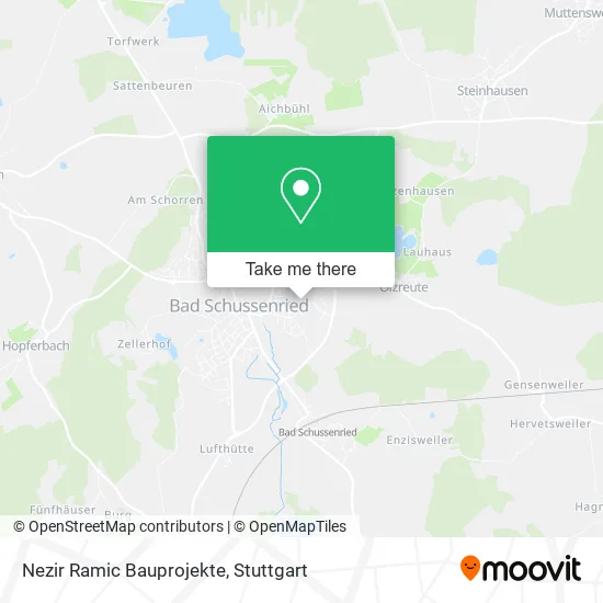 Nezir Ramic Bauprojekte map