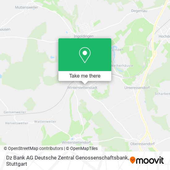 Dz Bank AG Deutsche Zentral Genossenschaftsbank map