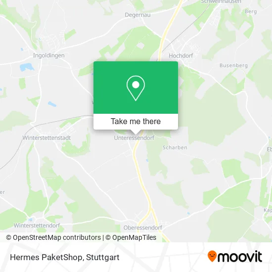 Карта Hermes PaketShop