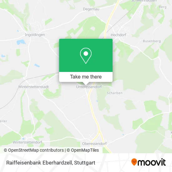 Карта Raiffeisenbank Eberhardzell