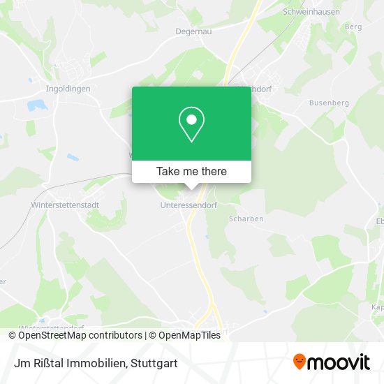 Jm Rißtal Immobilien map