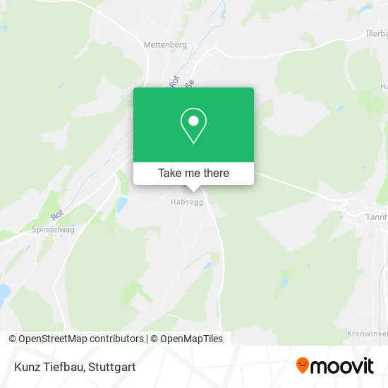 Карта Kunz Tiefbau