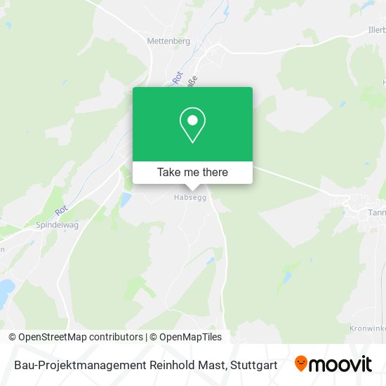 Bau-Projektmanagement Reinhold Mast map