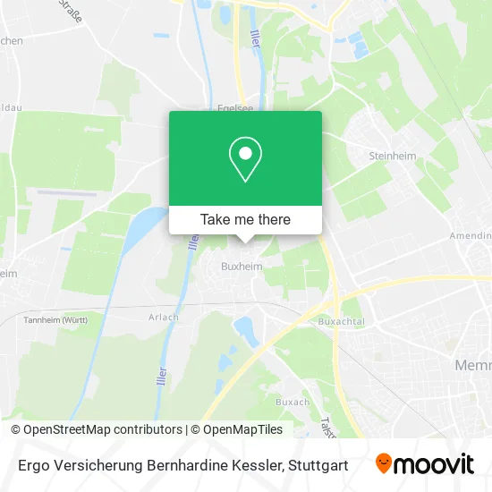 Карта Ergo Versicherung Bernhardine Kessler