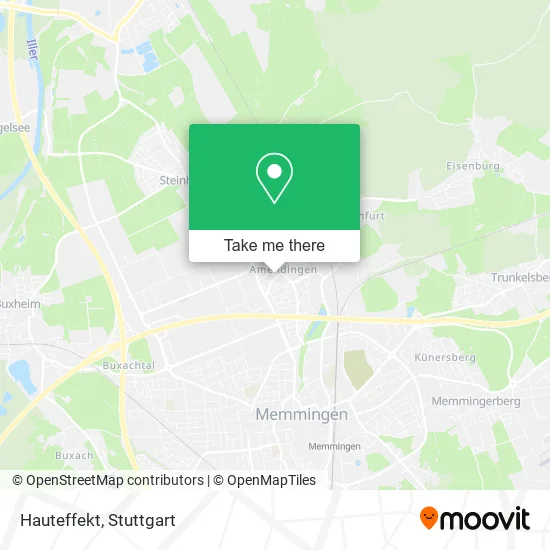 Карта Hauteffekt