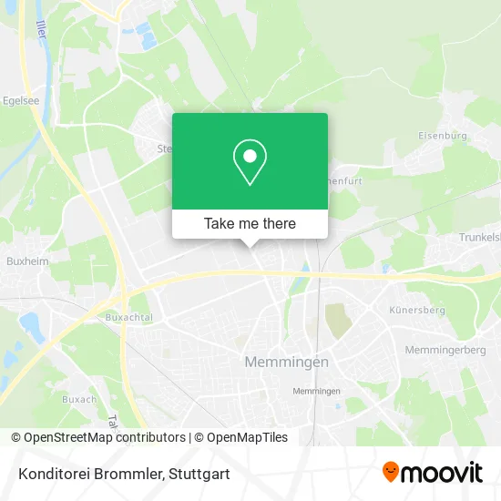 Карта Konditorei Brommler