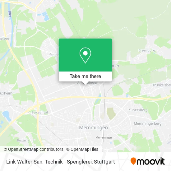 Карта Link Walter San. Technik - Spenglerei