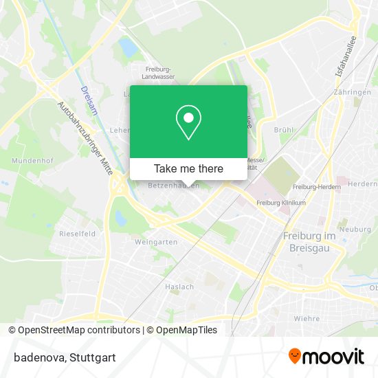 Карта badenova