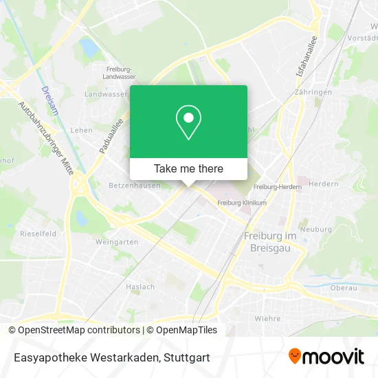 Карта Easyapotheke Westarkaden
