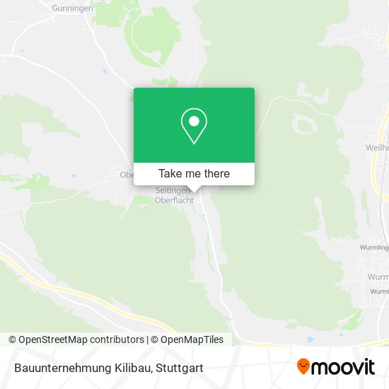 Bauunternehmung Kilibau map