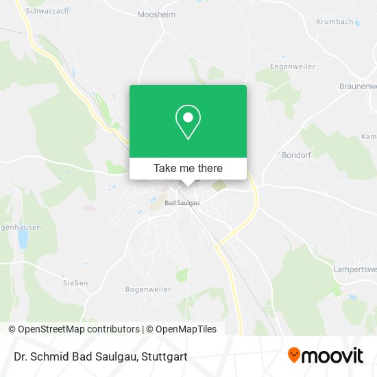 Dr. Schmid Bad Saulgau map
