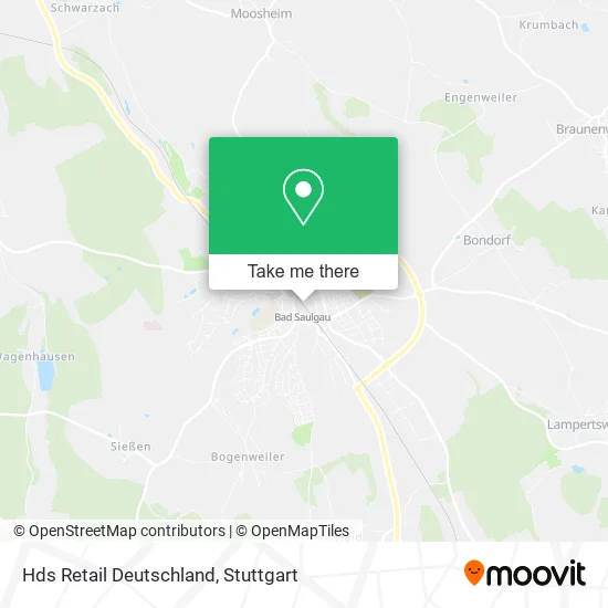 Карта Hds Retail Deutschland