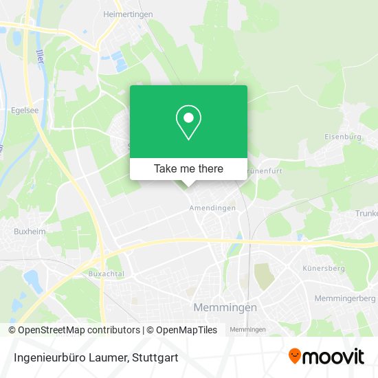Ingenieurbüro Laumer map