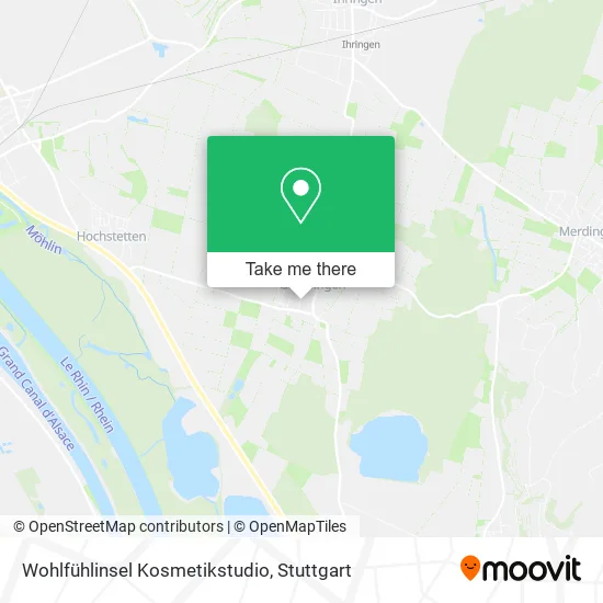 Карта Wohlfühlinsel Kosmetikstudio