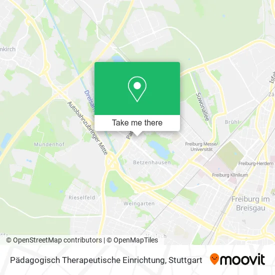 Карта Pädagogisch Therapeutische Einrichtung