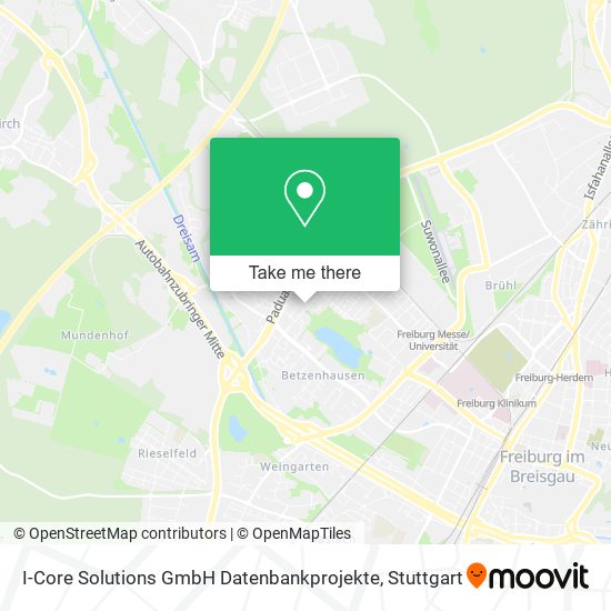 I-Core Solutions GmbH Datenbankprojekte map