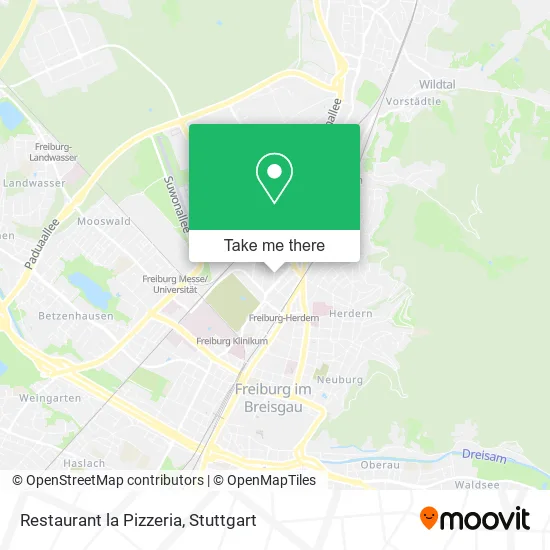 Карта Restaurant la Pizzeria