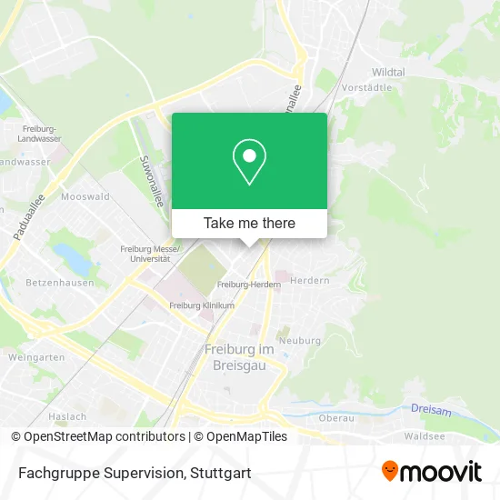 Карта Fachgruppe Supervision