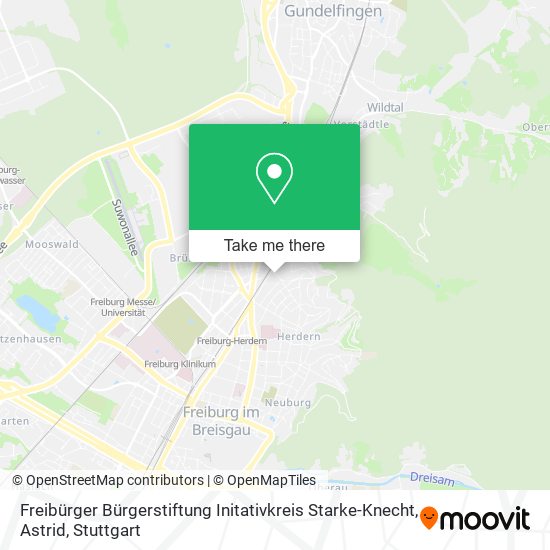 Freibürger Bürgerstiftung Initativkreis Starke-Knecht, Astrid map