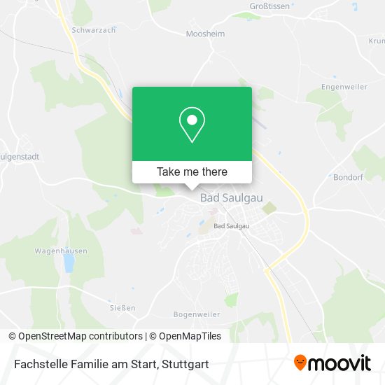 Fachstelle Familie am Start map