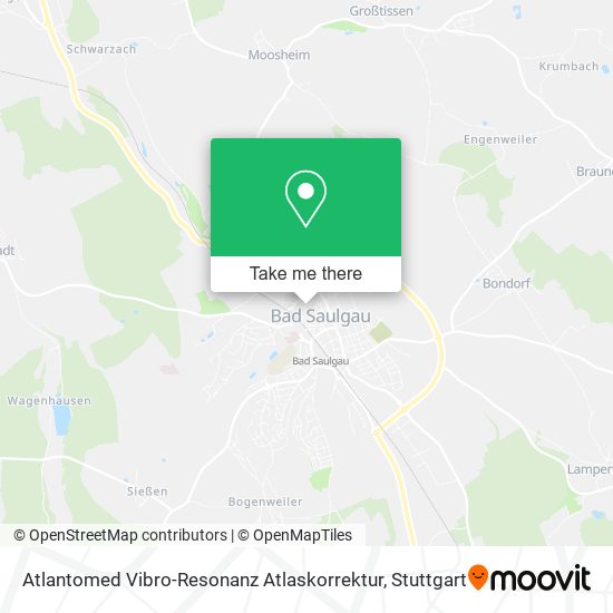 Карта Atlantomed Vibro-Resonanz Atlaskorrektur