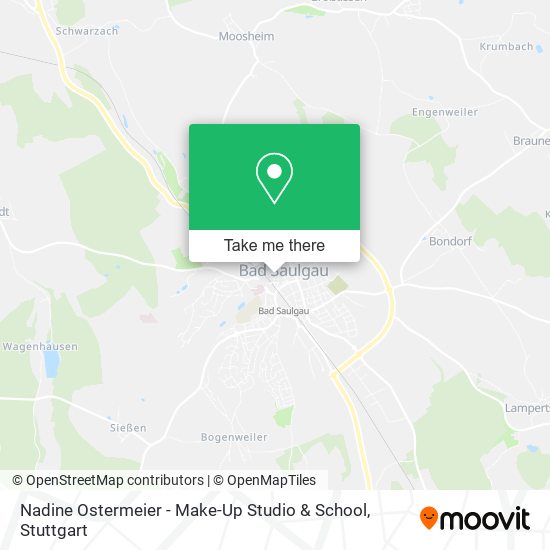 Nadine Ostermeier - Make-Up Studio & School map