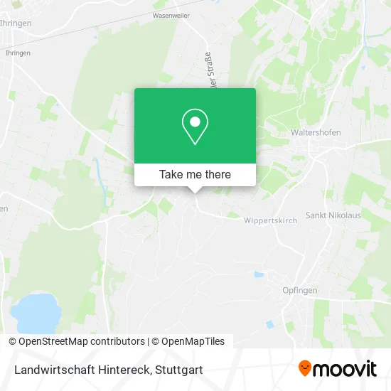 Карта Landwirtschaft Hintereck