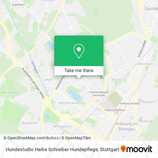 Hundestudio Heike Schreiber Hundepflege map