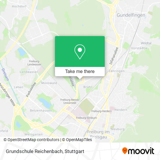 Карта Grundschule Reichenbach
