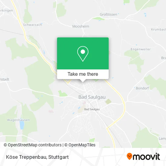Карта Köse Treppenbau