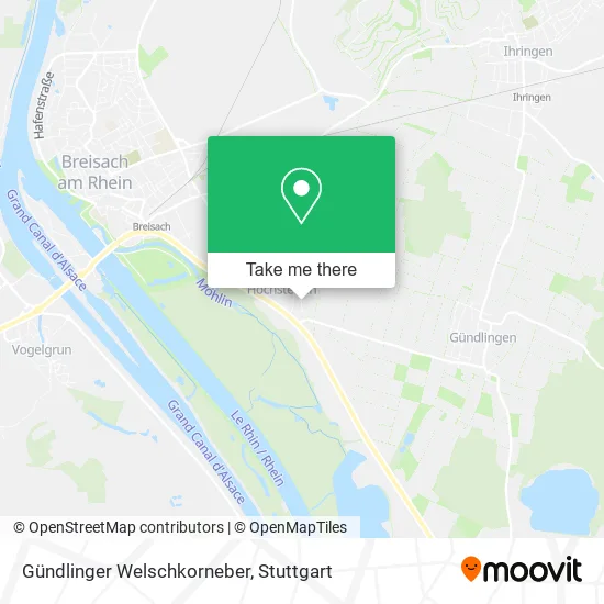 Карта Gündlinger Welschkorneber