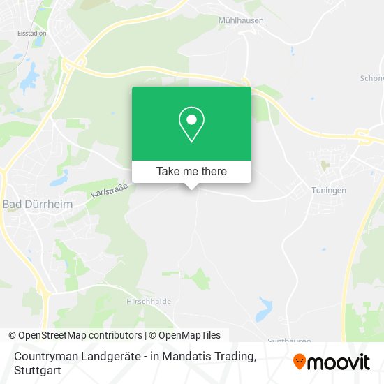 Countryman Landgeräte - in Mandatis Trading map