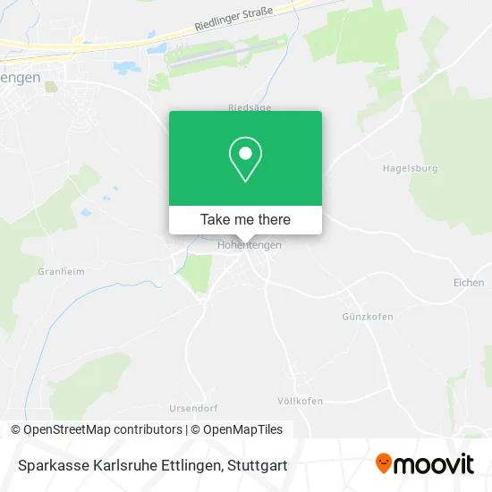 Карта Sparkasse Karlsruhe Ettlingen