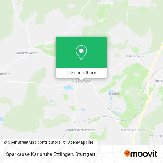 Карта Sparkasse Karlsruhe Ettlingen