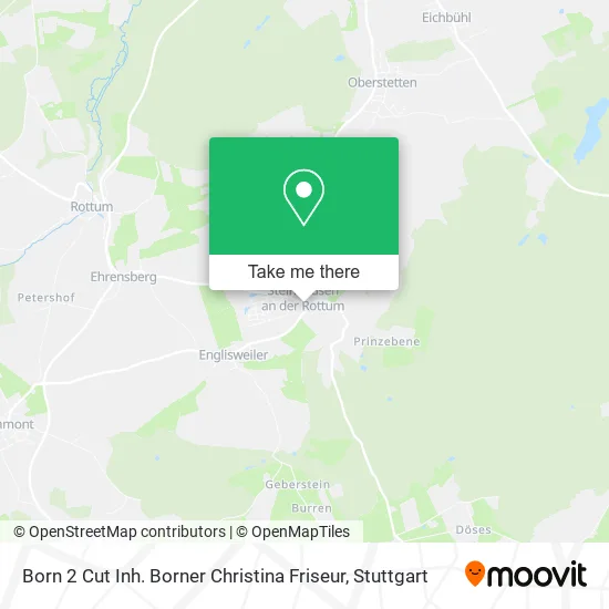 Карта Born 2 Cut Inh. Borner Christina Friseur