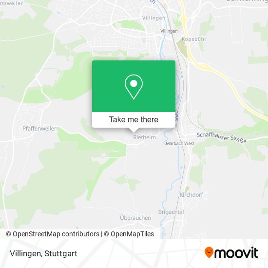 Карта Villingen