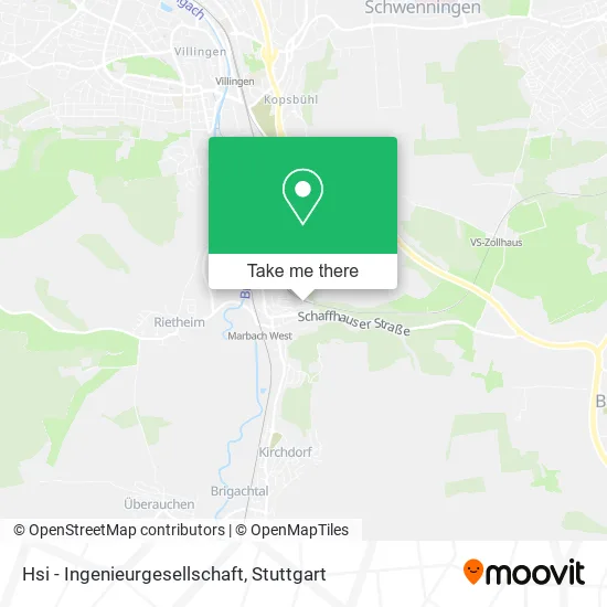 Карта Hsi - Ingenieurgesellschaft