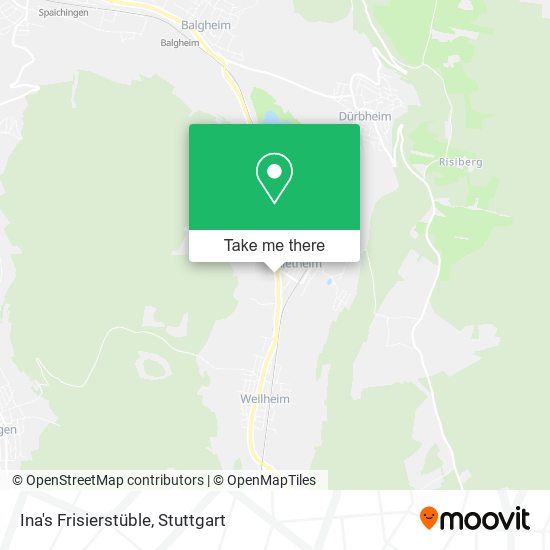 Ina's Frisierstüble map