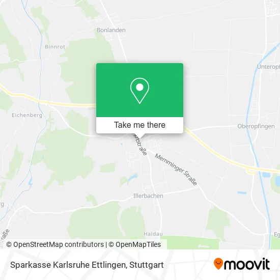 Карта Sparkasse Karlsruhe Ettlingen