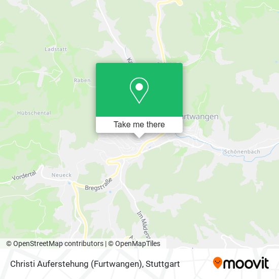 Christi Auferstehung (Furtwangen) map